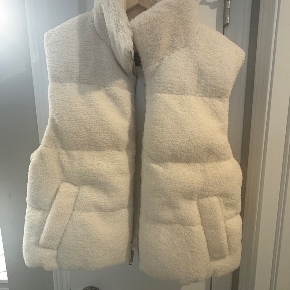 Cozy Cream Puffer Vest